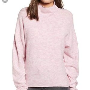 Leith Cozy Mock Neck Sweater